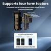 PCIe To M.1 NVMe Adapter Card M1 SSD Hard Drive Expansion Card PCI X1 X1 X16 Desktop Internal Storage Converter Board