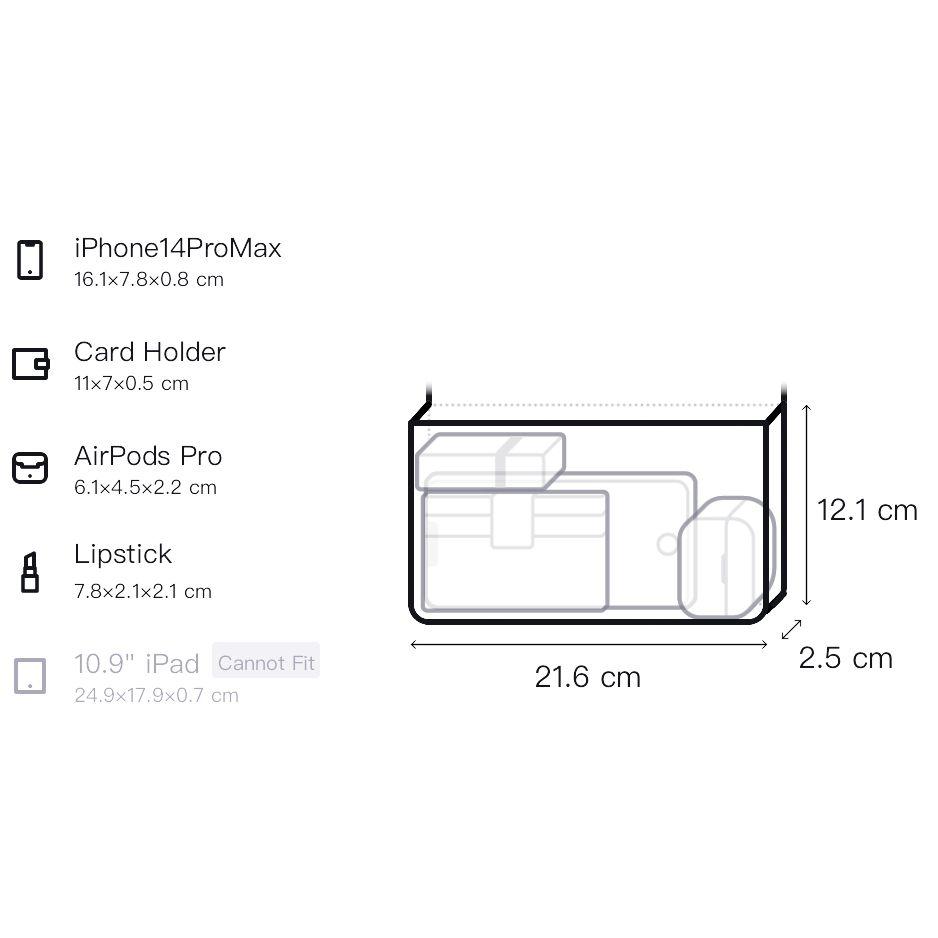 Coach Pouch 22 Top Zip Closure Detachable Wrist Strap Leather Clutch Women Clutch White Coal CW584-V5XAU