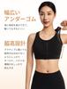 Yvette Sports High Plus Size for Gym and Size 3XL Black Women's Non-Slip Bra, Front-Opening, Support, Racerback, Sweat-Wicking, Quick-Drying,