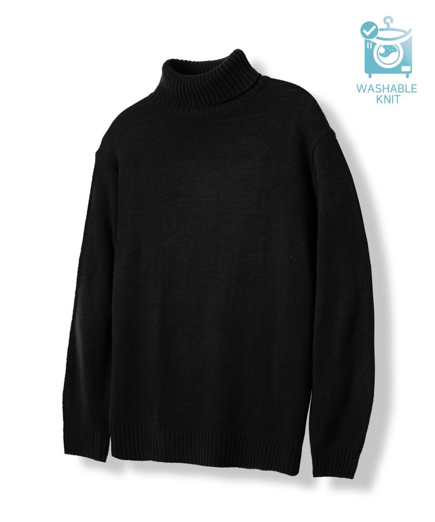 NP STUDIO Basic Standard Turtleneck Knit 3 Colors