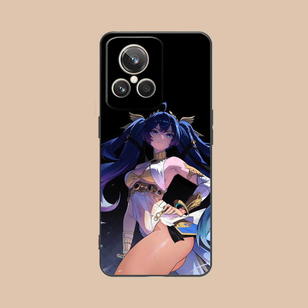 Wuthering Waves Luno Matte TPU Mobile Phone Case for Realme 15 14 13 12 11 10 9 Pro Plus T I Lite 5G Colorful Printing Cover