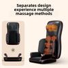 Smart Full Body Massage Pad Tool Neck Waist Vibration Shiatsu Heat Kneading Massage Chair Cushion for Car & Home Office Use Seat