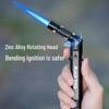 Blackdog Outdoor Rechargeable Windproof Camping Lighter with Rotating Head Tactical Torch