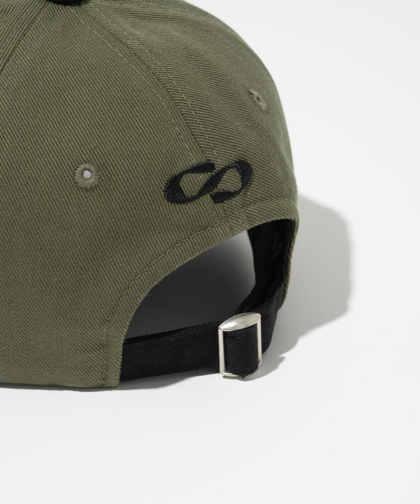 MILLO ARCHIVE Core Half Ball Cap [Khaki Black]