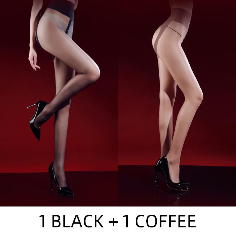 Kave 1/2 Pairs Women Summer Sheer Thin Tights Women Sexy Utra High Waist Elastic Pantyhose