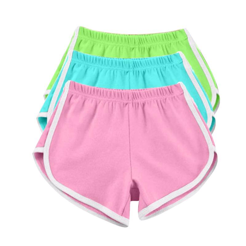 Trendige avantgardistische Hotpants niedrige Taille dünn vielseitig bequem sexy Beine lang Strand Yoga Sportshorts