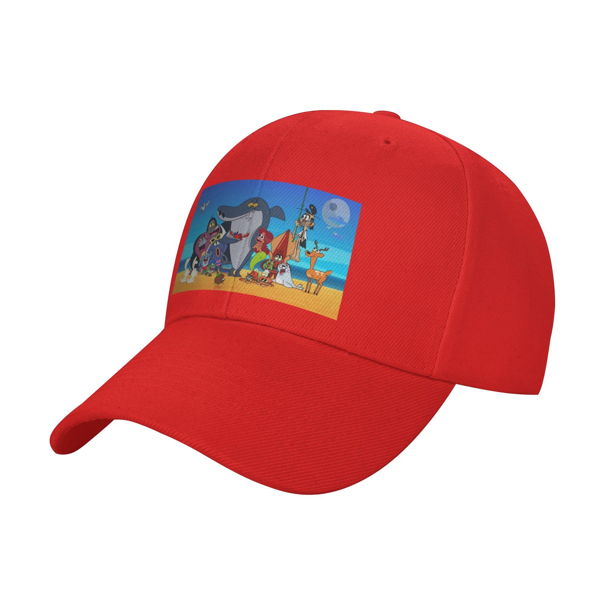 Zig And Sharko Curved Brim Baseball Cap Unisex Style Caps Women One Size