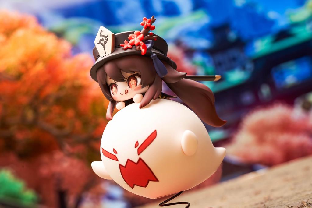 Apex Legends (Apex Legends) Genshin Impact Kurumi Chibi Character Swinging Stand Non-Scale PVC & ABS & Metal Painted Complete Figure