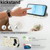 For Google Pixel 10 Pro XL /9 Pro XL Wallet Case Rhombic Floral Design Leather Flip Phone Cover with Strap