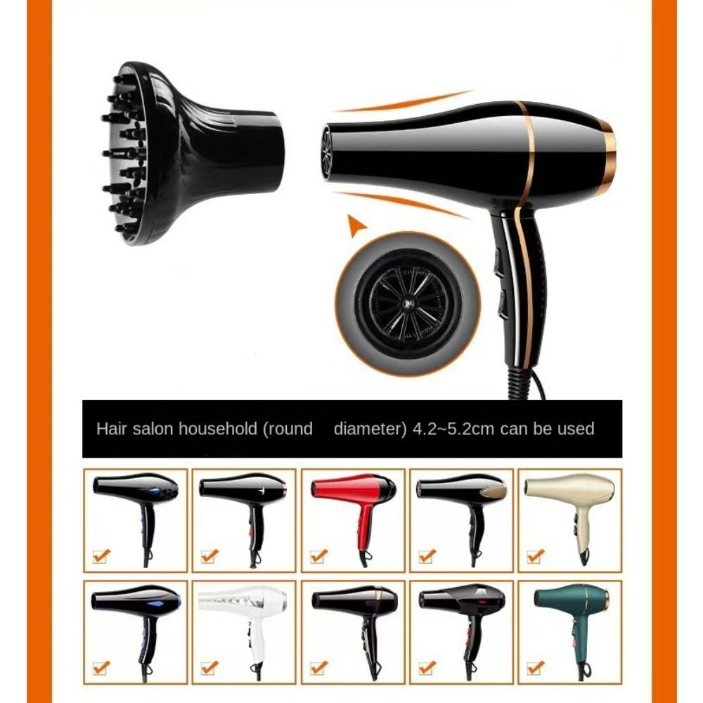 Universal Hairdryer Diffuser Cover Black Hair Dryer Cover Hair Care Hair Dryer Diffuser  Salon