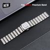 22mm Titanium Luxury Strap for Huawei GT4/3Pro 46mm 316L Stainless Steel Buckle Bracelet for Huawei Watch 4/4Pro Ultimate Band