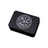Game Card Box Astrology Trinkets Box Metal Card Storage Case Container for Fortune Telling, Witches