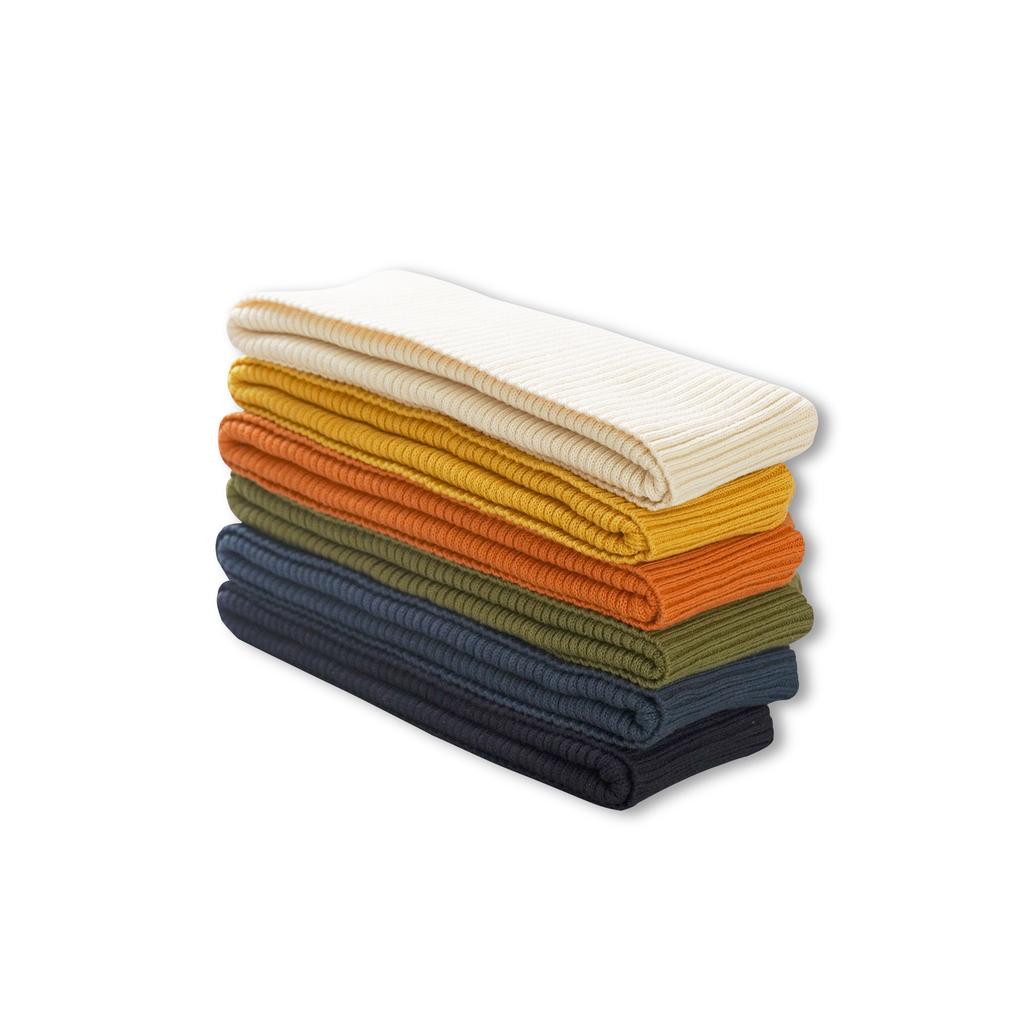 Bancheu Hdr Cotton Double Roll Watch Cap - Yellow