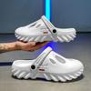 Fashion New Men's Flat Outdoor Summer Beach Sandals Men's Soft EVA Indoor Family Non-slip Casual Walking Flip-flops