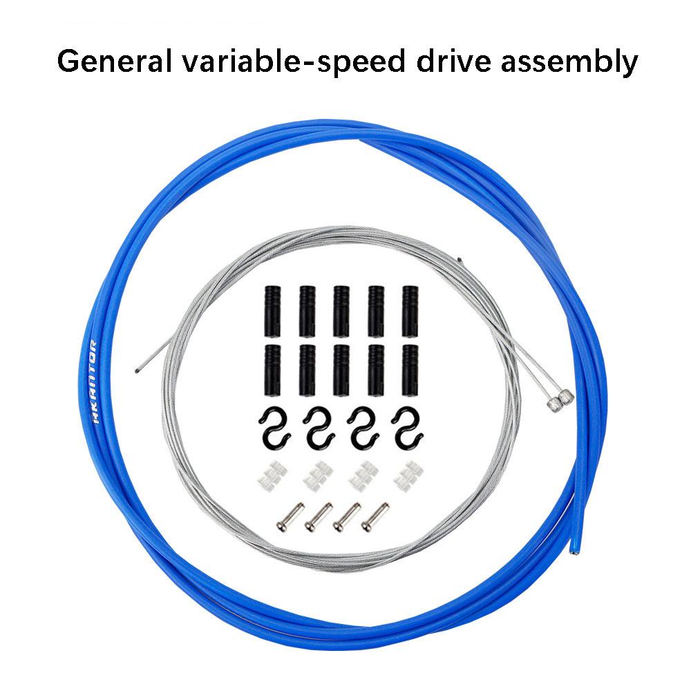 Mountain Road Bicycle Brake Wire Tube Set Variable Speed Wire Core Accessories Kit for Brakes General Variable-speed Cable 2 Variable speed