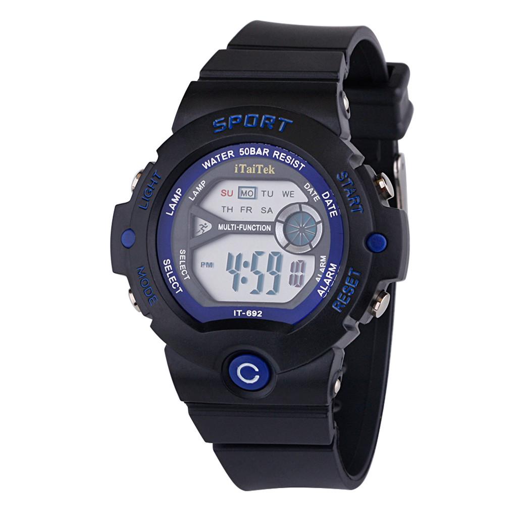Children Sport Watch Multi Function Waterproof Luminous Fashion Electronic Watch