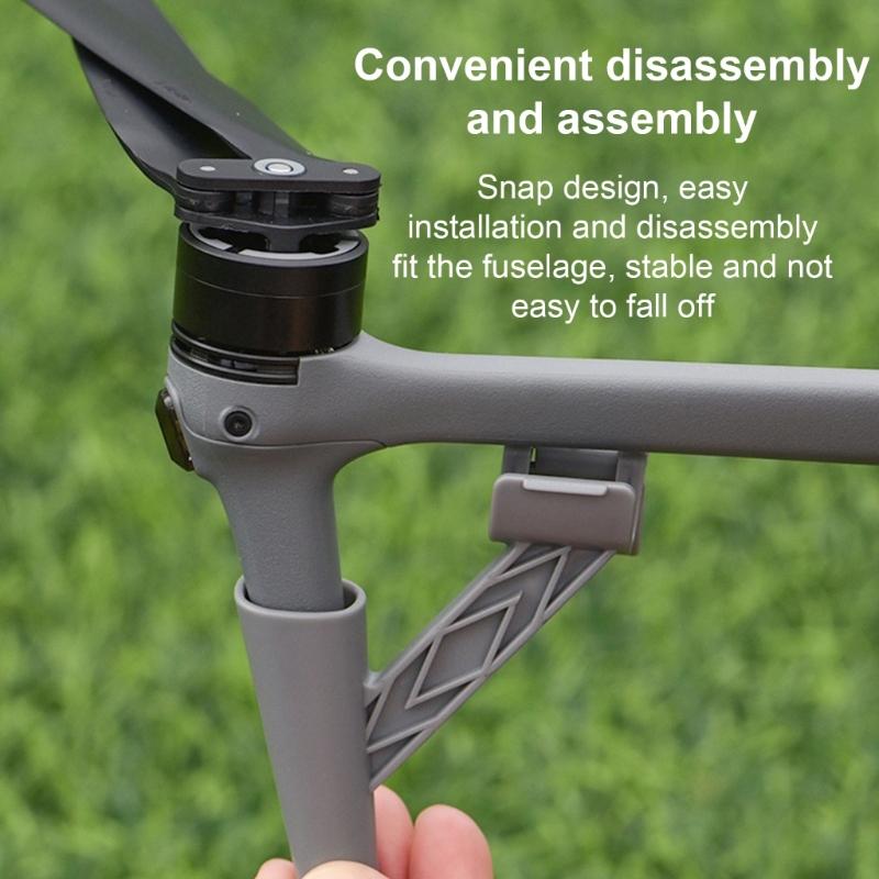 Foldable Landing Gear Leg for Air 3 Drones Accessories Quick Release Height Extender Protector Holder Chassis Replacement