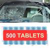 Pastilles nettoyantes multifonctions pour pare-brise de voiture - Nettoyant en spray effervescent concentré