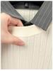Men's Faux Two-Piece Autumn/Winter Knit Sweater with Shirt Collar - Casual Base Layer for Middle-Aged Dads