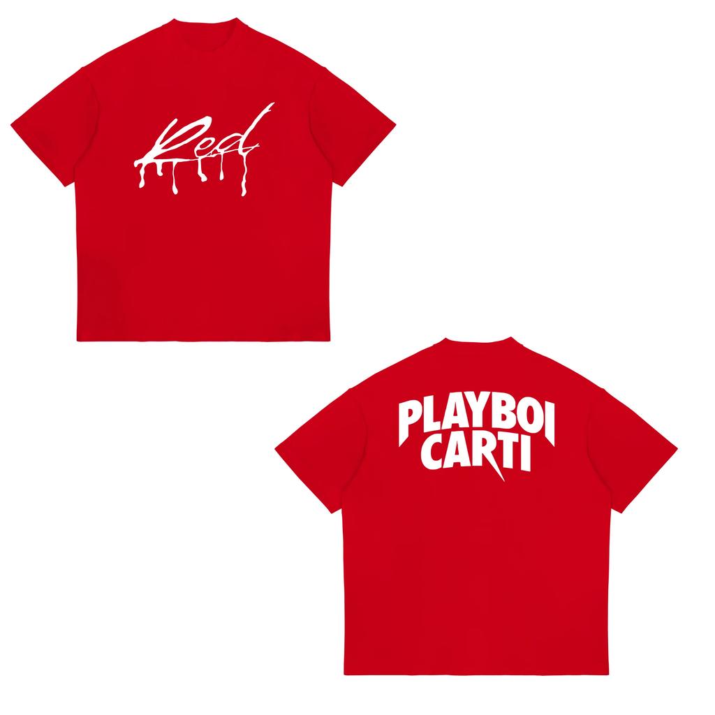 Hip Hop Playboi Carti Tshirt Unisex Women Graphic Print Tshirts Unisex Summer Cotton Oversized Short Sleeve Tee Shirt Streetwear