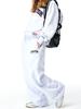 Ležérní Korejská móda Tepláky Ženy Hip Hop Streetwear Joggers Volné Vintage Kalhoty Harajuku Hippie Kalhoty Žena