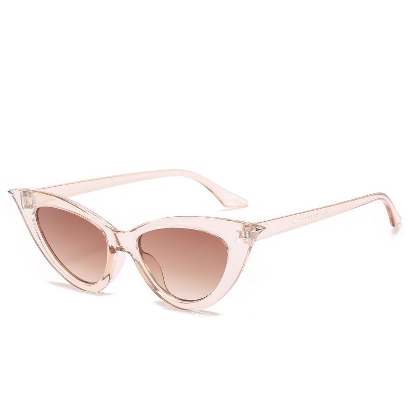 

Vintage Cat-Eye Shaped Sun Glasses Female Oval Eyeglasses for Ladies and Gentlemen Circular Sun Glasses Oculos De Sol for Male Female Circular MULTI