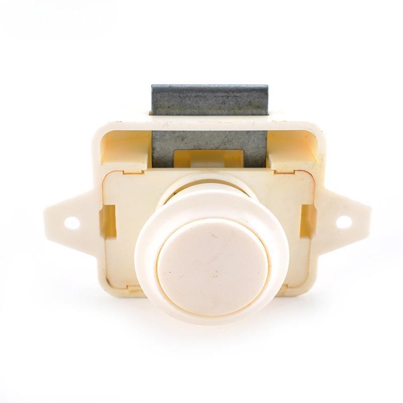 1PC Camper Car Push Lock Průměr 26mm RV Karavan Loď Domácí skříň Zásuvka Západka Tlačítka Zámky