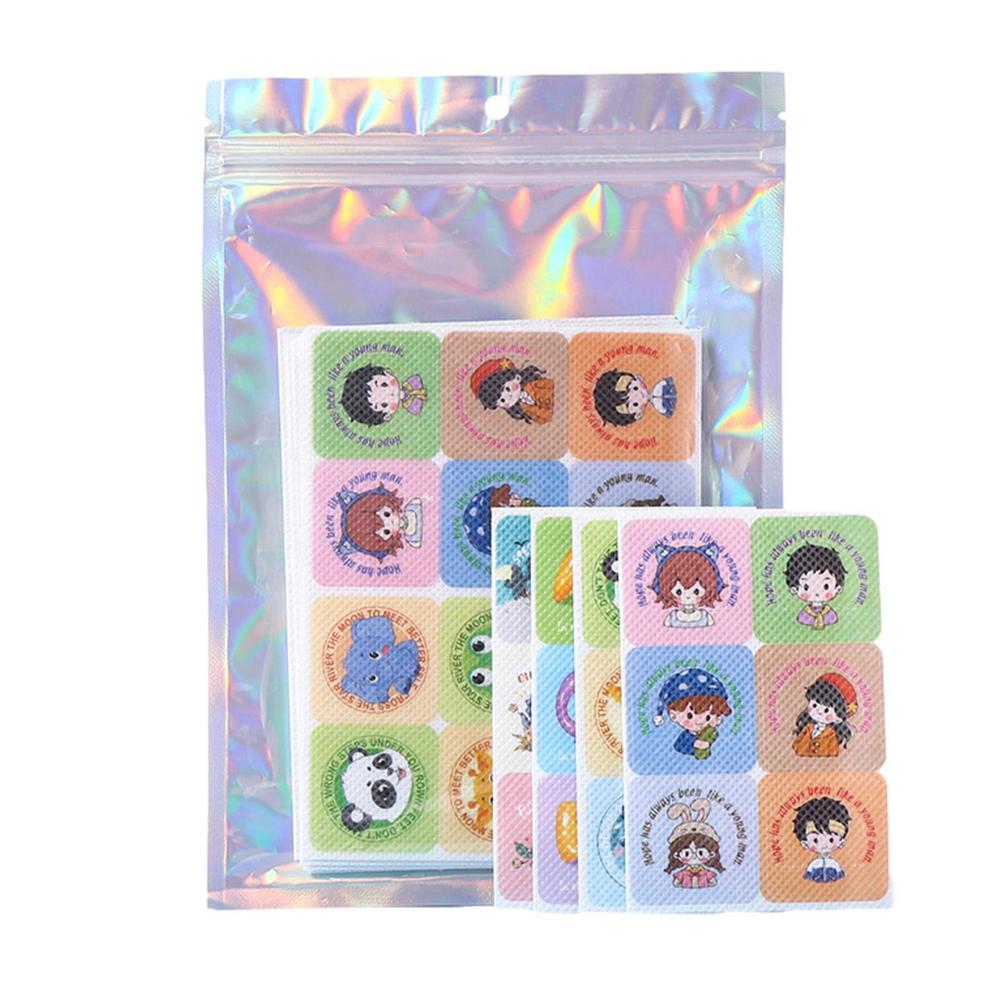 Natural Anti-Bite Patches 240x Natural Long-Lasting Protection Anti Bite Cartoon Stickers Safe Skin Care Itch Relief Patch For