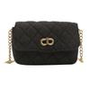 Trendige Damen-Kleinquadrat-Kettentasche für Frühling und Sommer Stilvolle Lässige Schulter-Crossbody-Handtasche