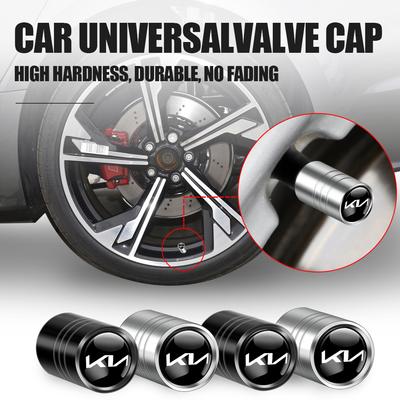 4 Stück Auto Styling Metall Rad Reifen Ventilkappen Reifenventil Schaft Schutzabdeckungen Für KN K1 K2 K3 K4 K5 K6 K7 K9 Stonic Stinger Venga