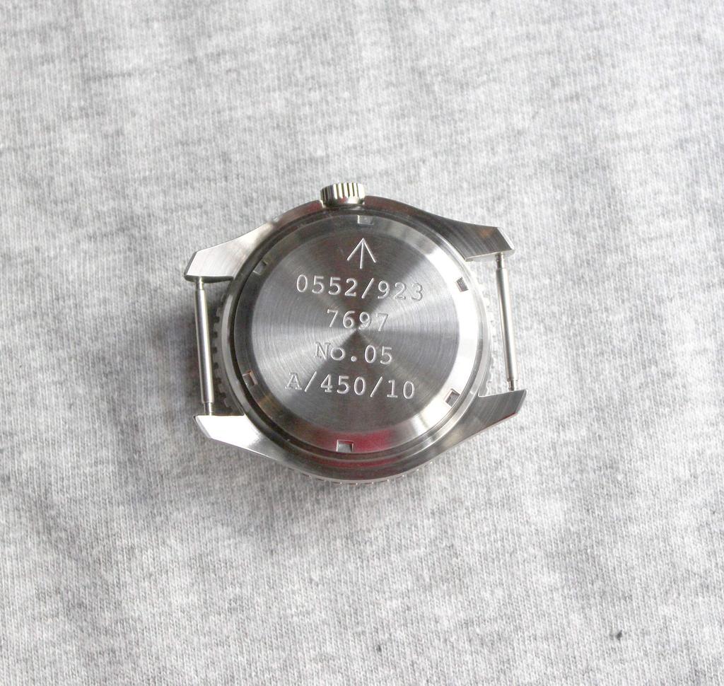 Uhr Militäruhr NAVAL MILITARY WATCH Automatik ROYAL Military Diver TYPE [Naval co.] MIL.-05 SV/Grau