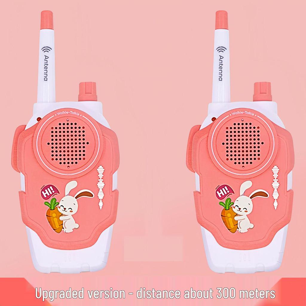 Kinder Walkie Talkie Set: 2-teiliges Eltern-Kind-Interaktives Drahtloses Anrufspielzeug, Smarte Outdoor-Kommunikation.