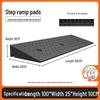 Heavy-Duty Electric Vehicle Curb Ramp Mat