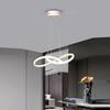 Circle Rings LED Pendant Lamp Acrylic Aluminum Bedroom Chandelier Home Decoration Light Fixture for Living Room Restaurant Villa