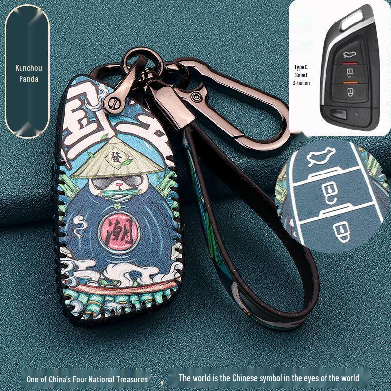 VVDI Style Blade Sub-Key Case for Afudi Xhorse Remote: Folding National Tide Key Bag