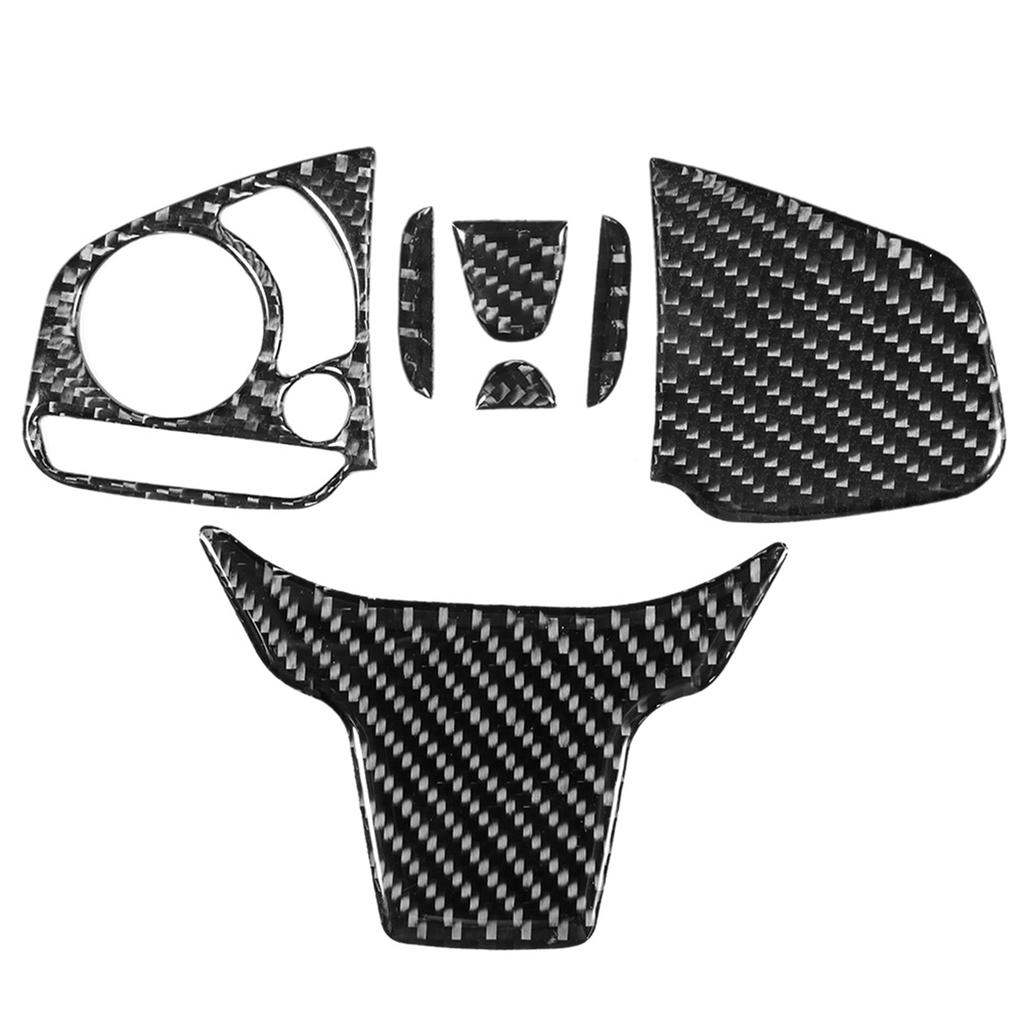 Carbon Lenkrad Tasten Panel Zierleisten Abdeckung Passend für 10. FC/FK 2016-2019 Auto Innendekoration