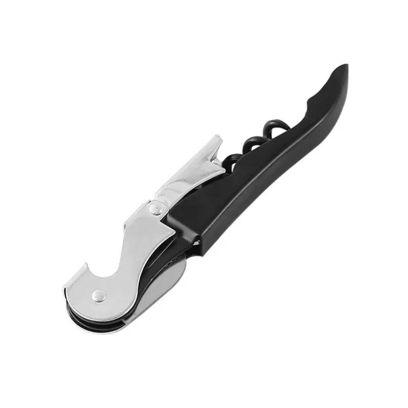 3PCS Portable Screw Corkscrew Stainless Steel Professional Red Wine Opener Multifunction Wine Beer Bottle Opener Kitchen Tools