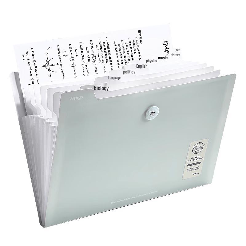 Wengu A4 Multi-Layer Accordion File Folder