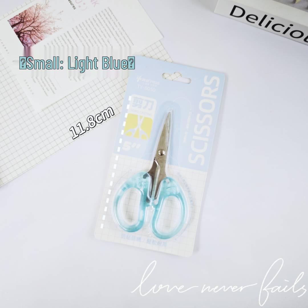 

Little Frog Transparent Scissors - Multifunctional Craft and Paper Cutting Tool for Students and Office/Home Use 1 Scissors