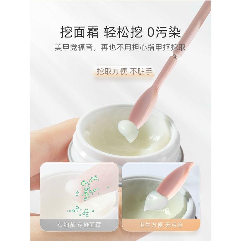 SIMBLER - Retractable Silicone Makeup Spatula / Spoon / Set
