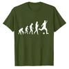 Theory of HuUnisex Evolution Soccer Evolution TShirt Unisexs Evolution of Fishing Tee Angler FisherUnisex Graphic Shirt  Humor Sports