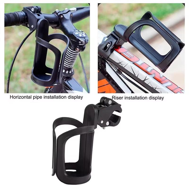 Motorcycle Bicycle Water Bottle Holder Multifunctional Baby Stroller Outdoor Cycling Universal Cup Rack Bicycle Accessories