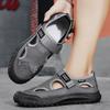 Men's Baotou Sandals Summer Breathable Hollow Out Sandals Casual Platform Sandals for Men Outdoor Non Slip Beach Sandalias Homme