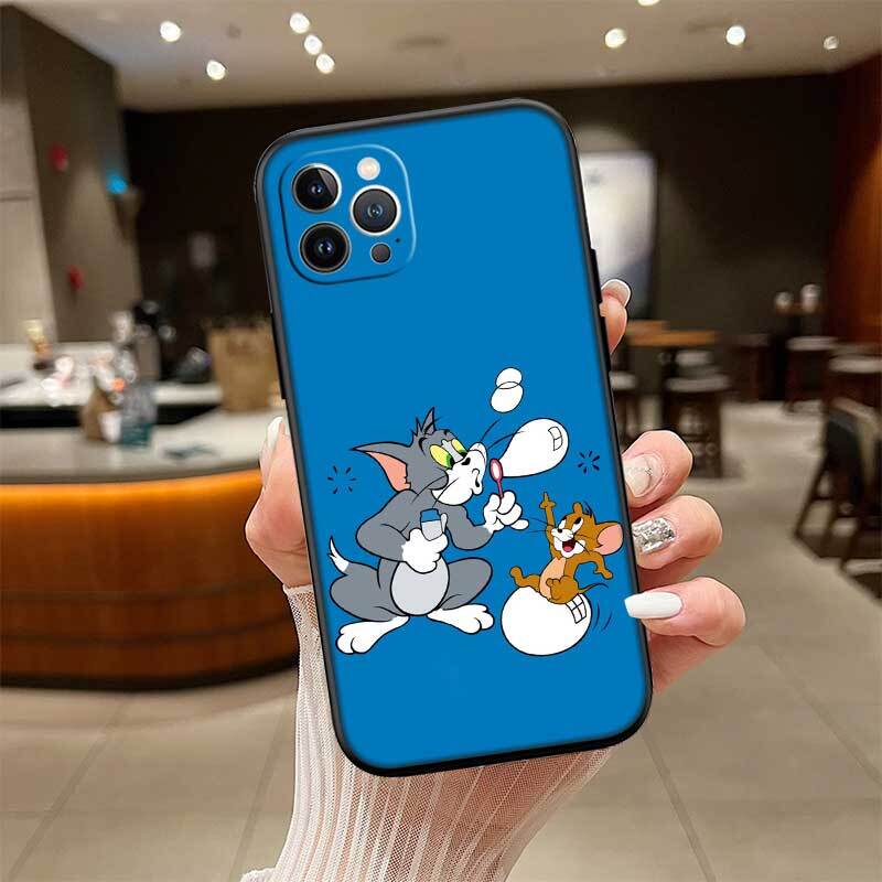 Tom and Jerry Phone Case for Redmi Note 12 12S 12C 13 13C 13R 14 14S 14R 14C 11A 13X A3 A3X A4 A5 Pro Max Plus