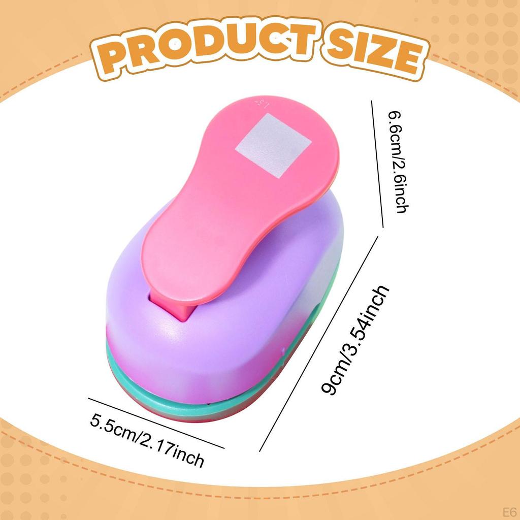 Children&#39;s Stamp Shape Punch, Lever Mechanism, DIY Craft Decorations, Embossing Tool,