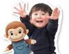 Iwaya Dance Curious George ST Mark Certified Plush Toy for Ages 18 Months and Up (IWAYA) Let's Together! Battery-Operated