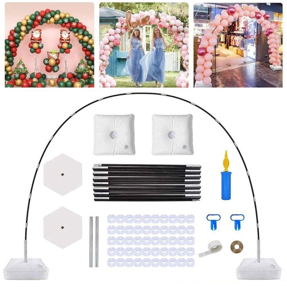 Adjustable Balloon Stand Holder 15 Fiber Rods Balloon Arch Support  Party Decorations
