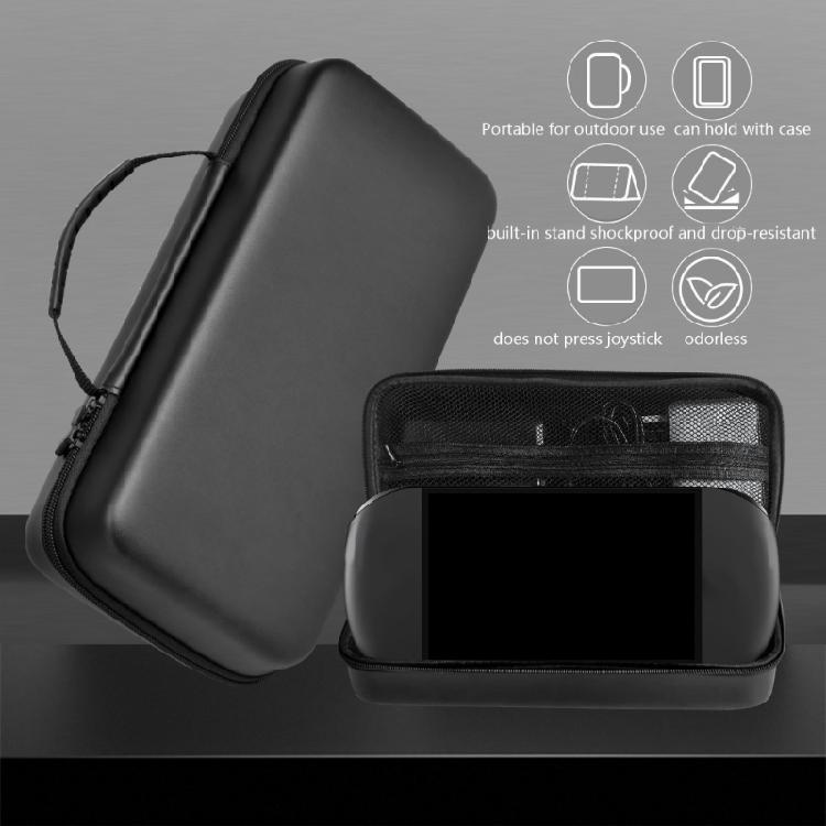 Game Console Storage Bag Scratch Resistant Handbag for OneXPlayer EVA Protector Case with Pocket and Handle Travel Pouch