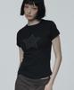 Lomaentinueo Twinkle One-Star Hotfix T-Shirt (Black)