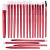 20Pcs Makeup Brush Set Eyeliner Blending Cheeks Eye Cosmetic Foundation Brushes ,Professional Complete Set for Face Eyeshadow